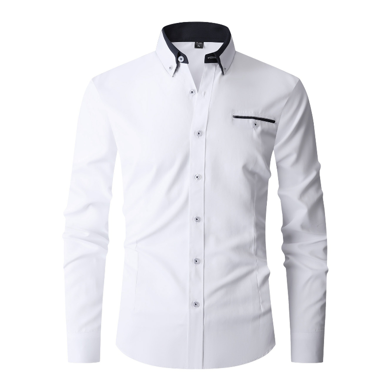 Formal Dress - Męska koszula formalna z długim rękawem,