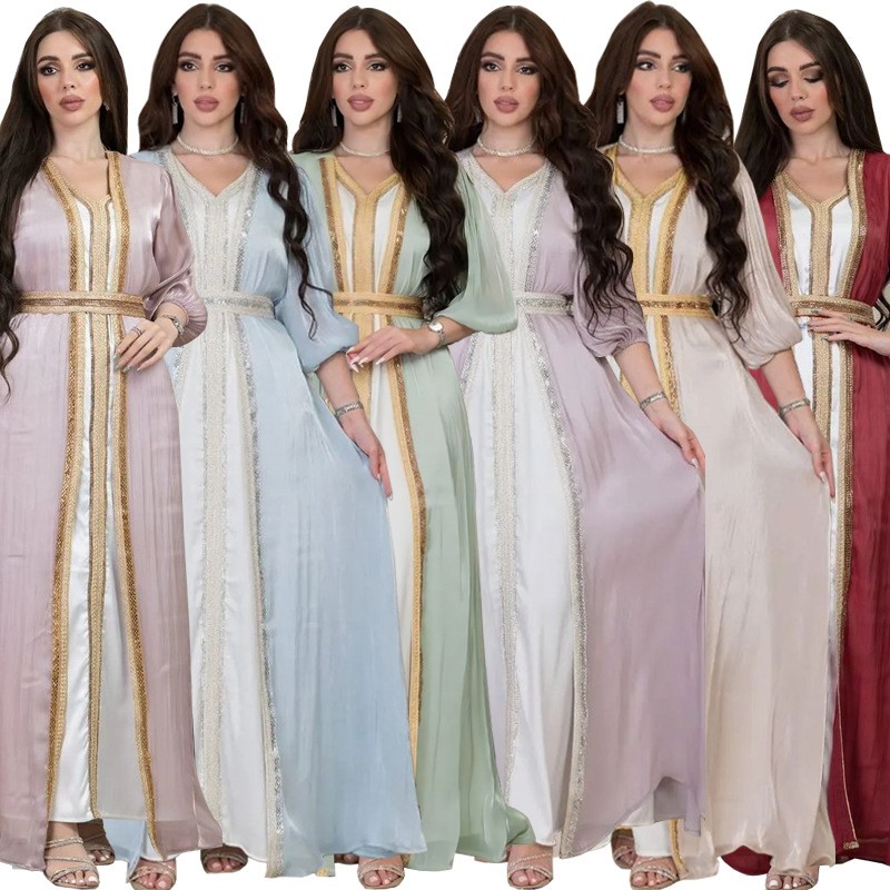 Evening Gown - Sukienka z cekinami w kolorze lawendowym,
