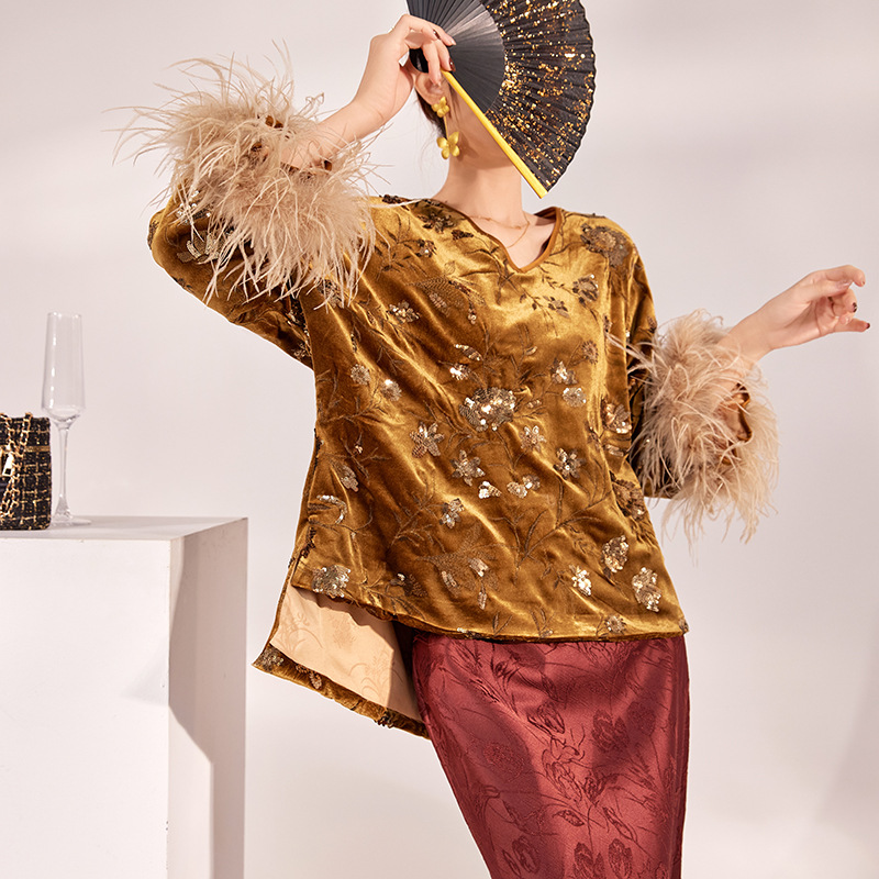 Zimowy zestaw bluzki z mankiet – Silk Blouse recenzja i cena