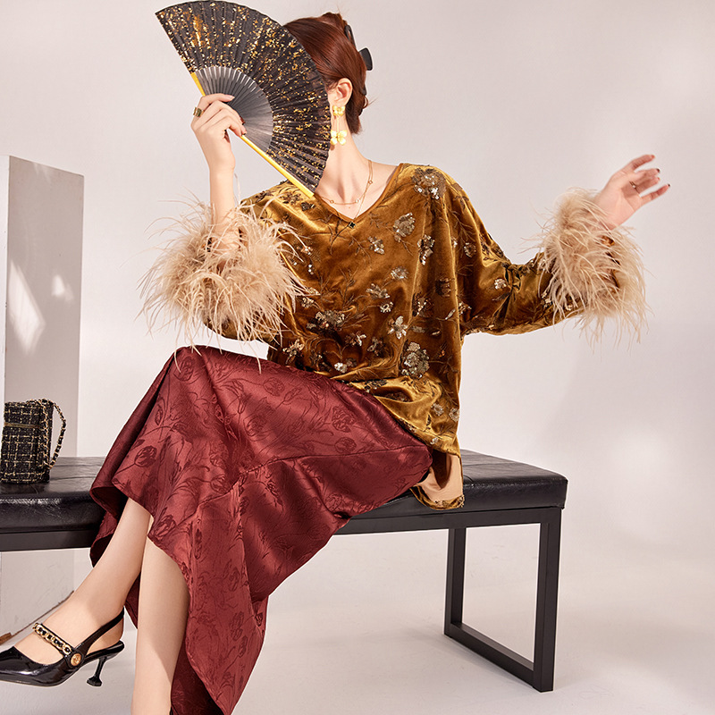 Zimowy zestaw bluzki z mankiet – Silk Blouse recenzja i cena
