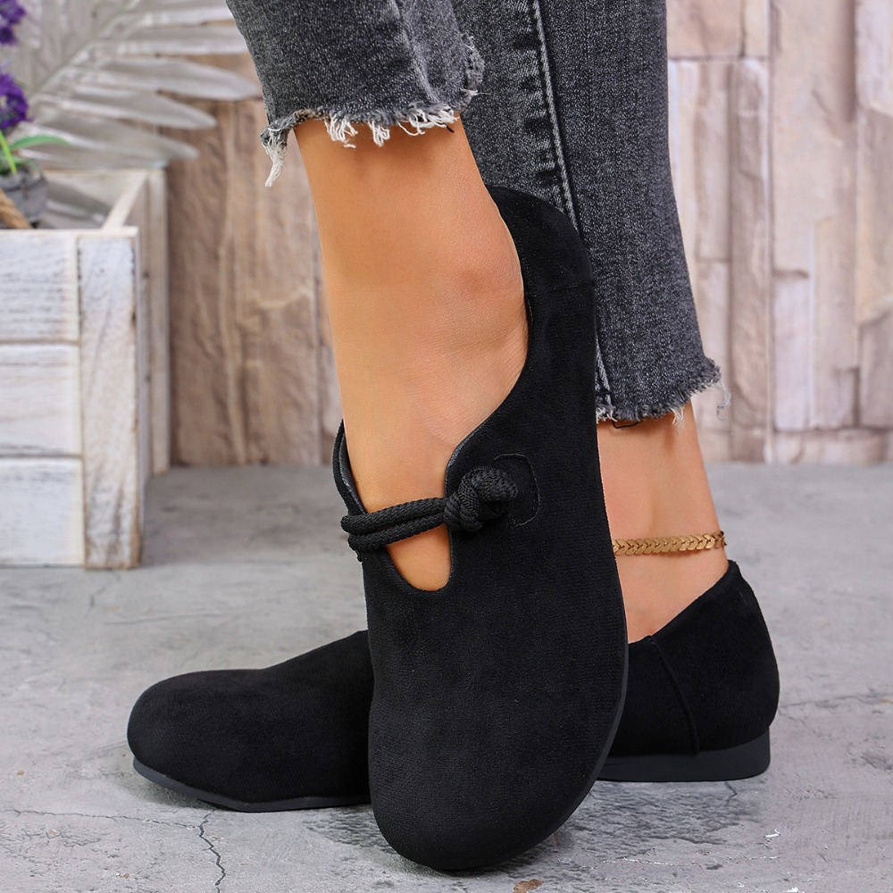 Damskie płaskie mokasyny z okr – Womens Heels recenzja i cena