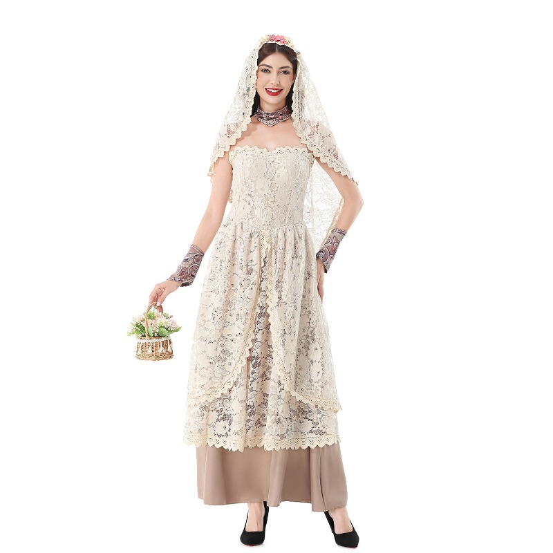 Damska, vintage sukienka maxi  – Lace Dress recenzja i cena