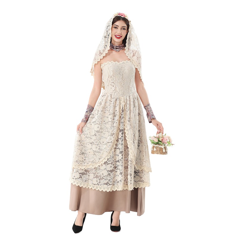 Damska, vintage sukienka maxi  – Lace Dress recenzja i cena