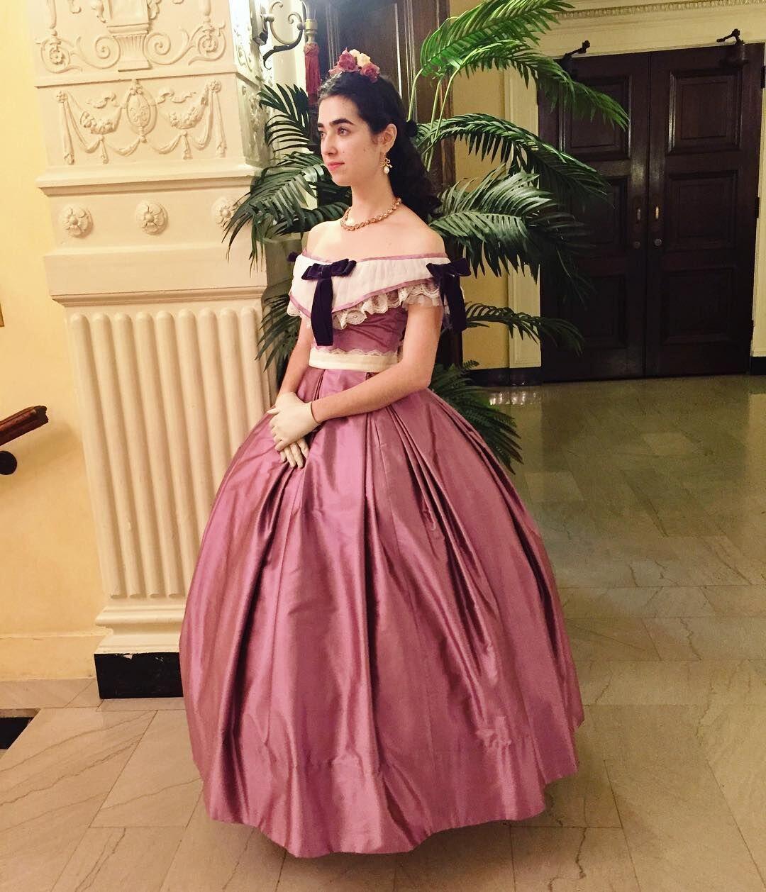 Retro wiktoriańska suknia dżen – Evening Gown recenzja i cena