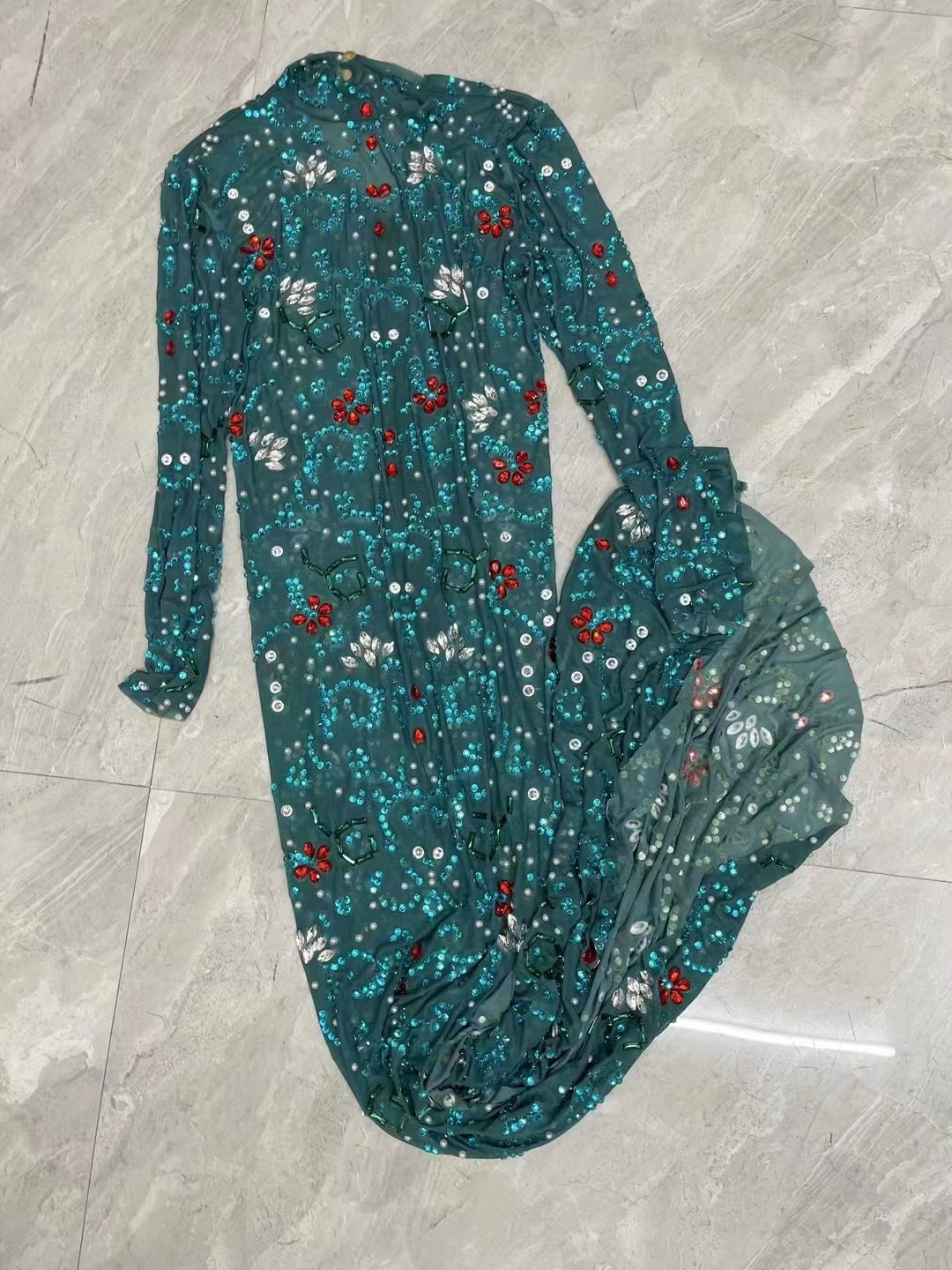 Seksowna scena luksusowa niebi – Women'S Red Formal Wear recenzja i cena