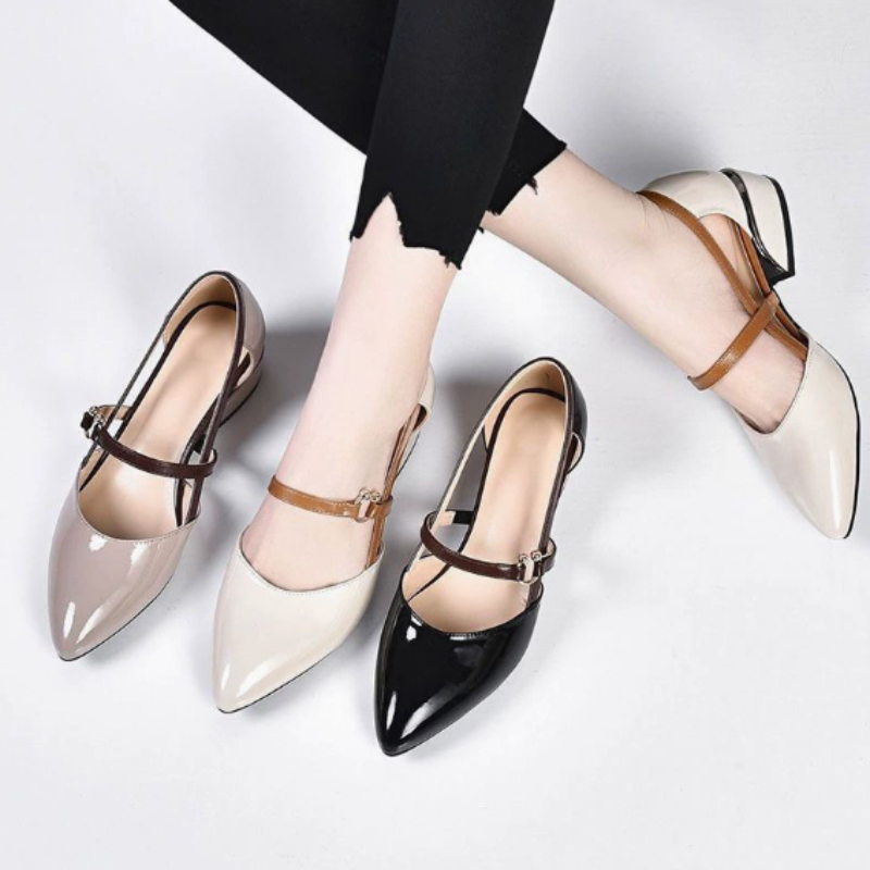 Damskie buty typu slingback w  – Pump Heel Block recenzja i cena